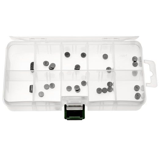 SADA VENTILOVÝCH PODLOŽIEK SUZUKI (PRIEMER 7,5 MM, 50 KS), TOURMAX