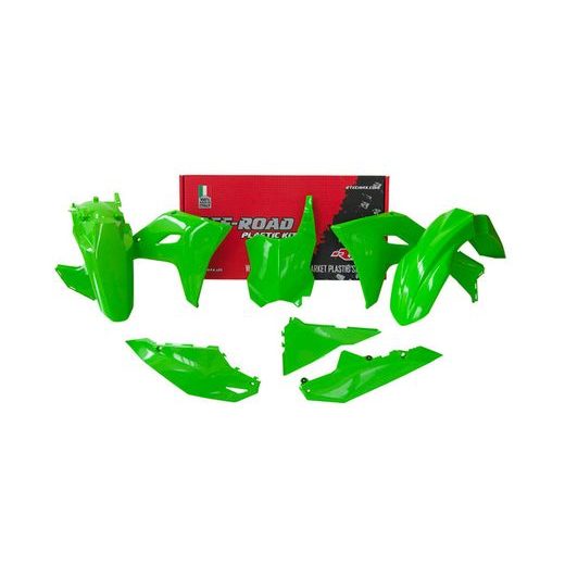 SADA PLASTOV KAWASAKI, RTECH (ZELENÁ, 5 DIELOV)