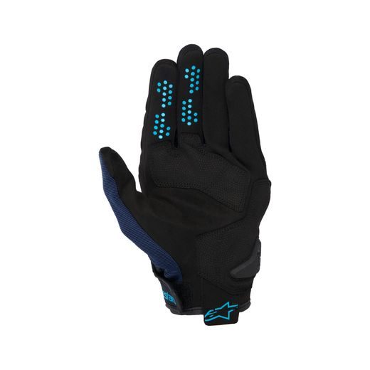 RUKAVICE CHROME V2, ALPINESTARS (ČERNÁ/MODRÁ/SVĚTLE MODRÁ) 2026