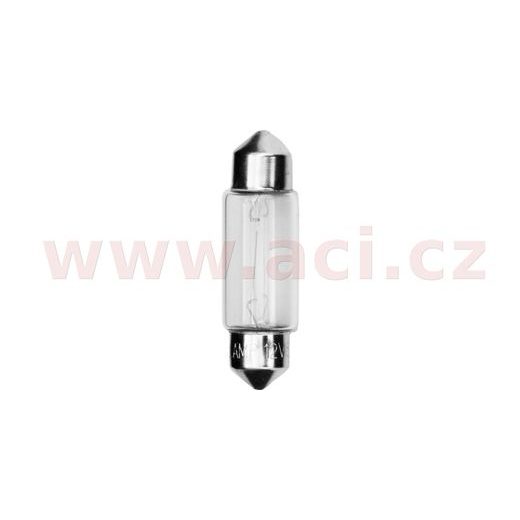 ŽÁROVKA C5W 12V 5W (PATICE SV8,5 10X37 MM) (SADA 10 KS)