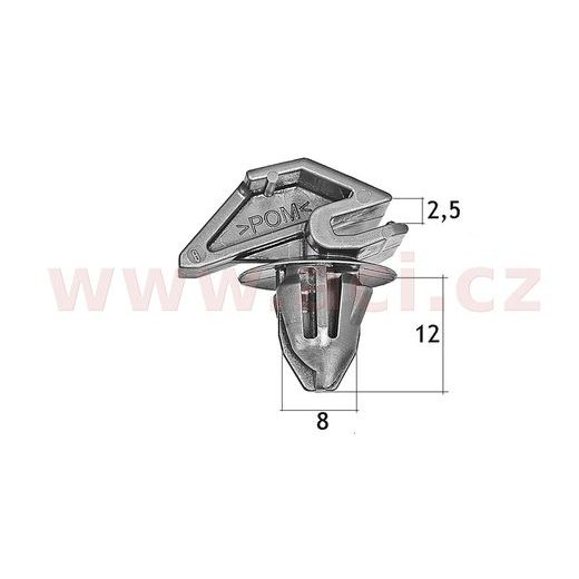 PLASTOVÁ PŘÍCHYTKA (SADA 5 KS)