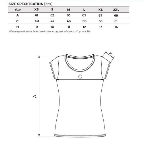 TRIČKO MOTORKÁRI ORAVY, DÁMSKE, BIELE