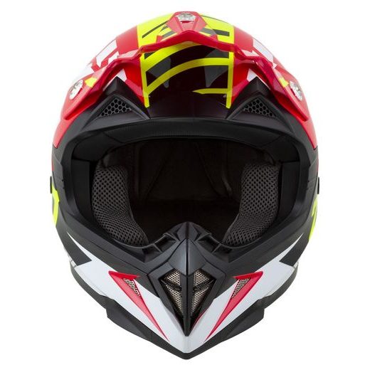 PRILBA X1.9 TARGA, ZED (ČERVENÁ/ŽLUTÁ FLUO/ČERNÁ/BÍLÁ) 2026