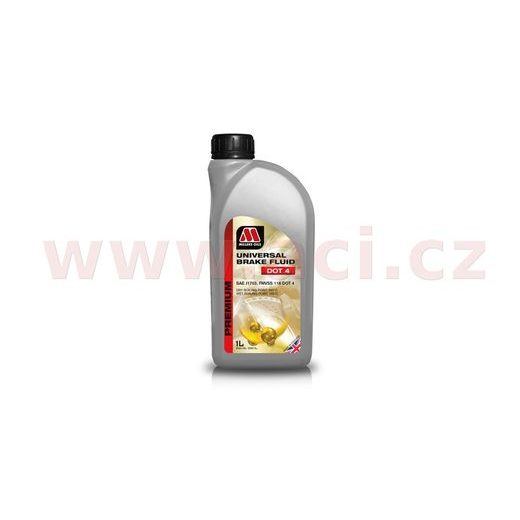 MILLERS OILS UNIVERSAL BRAKE FLUID DOT4 - BRZDOVÁ KVAPALINA, DOT4, VHODNÁ PRE ABS 1 L