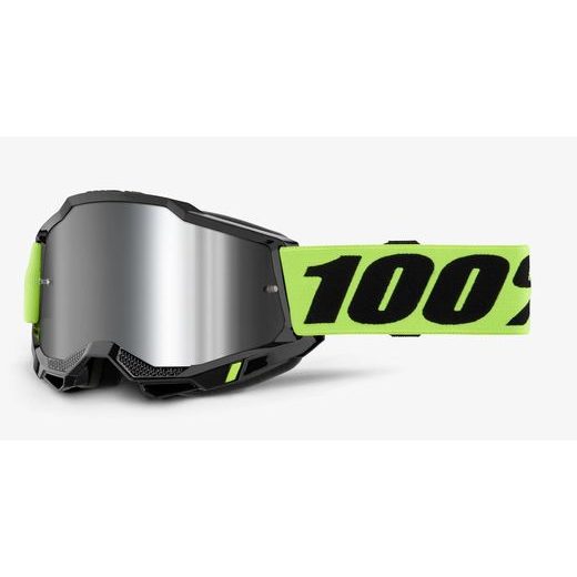 ACCURI 2 100% - USA OKULIARE ŽLTÉ - ZRKADLOVÉ STRIEBORNÉ PLEXI, DETSKÉ