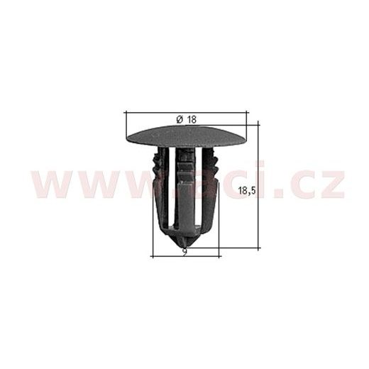 PLASTOVÁ PŘÍCHYTKA (SADA 10 KS)