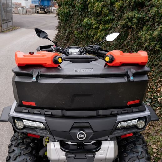 SHARK ATV PLASTOVÝ BOX AX105 PRE ŠTVORKOLKU SEGWAY AT10, CFMOTO X850 / X1000 (GEN.2)