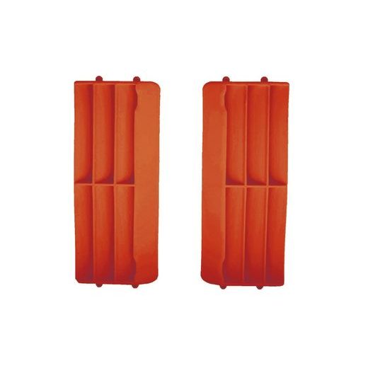 ŽALUZIE CHLADIČA KTM, RTECH (NEON ORANŽOVÉ, PÁR)