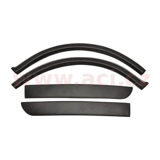 SADA PLASTOVÝCH LEMŮ BLATNÍKŮ (PŘEDNÍ) 4 KS