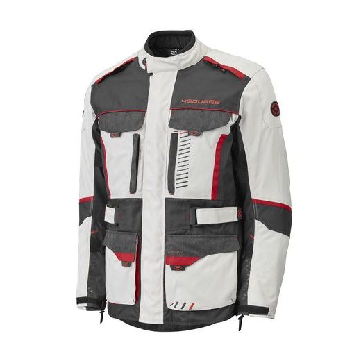 ENDURO BUNDA TRAILER CRAFT, 4SQUARE - PÁNSKA (BÍLÁ,ŠEDÁ,ČERVENÁ) 2026