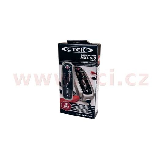 NABÍJEČKA CTEK MXS 5.0 NEW S TEPLOTNÍM ČIDLEM 12 V, 120 AH, 5 A