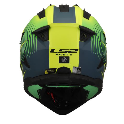 LS2 MX708 FAST II DUCK M.H-V GREEN H-V YELL.-06