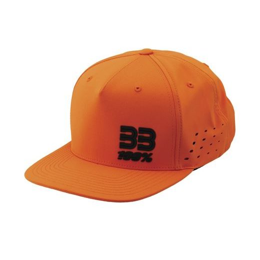 ŠILTOVKA 100% - BB33 DRIVE SNAPBACK ORANŽOVÁ (VEĽ. UNI)