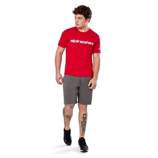 TRIKO LINEAR WORDMARK 2.0 CSF, ALPINESTARS (ČERVENÁ/BÍLÁ)