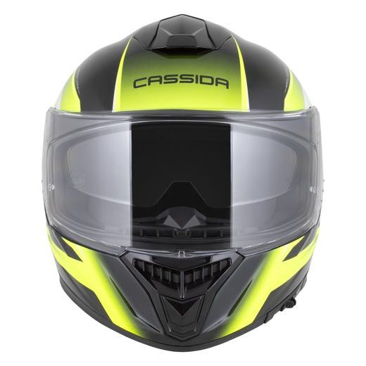 PRILBA INTEGRAL GTS 2.1 MEGA, CASSIDA (ČERNÁ/ŽLUTÁ FLUO/BÍLÁ) PLEXI S PRÍPRAVOU PRE PINLOCK 2026
