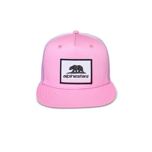 ŠILTOVKA CALI GRADIENT TRUCKER, ALPINESTARS (RŮŽOVÁ/BÍLÁ)