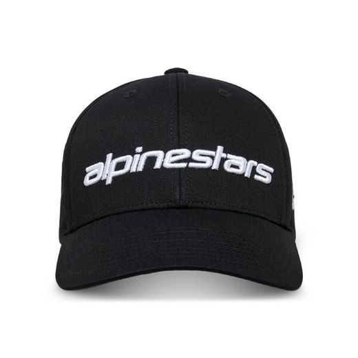 ŠILTOVKA LINEAR WORDMARK 2.0, ALPINESTARS (ČERNÁ/BÍLÁ)