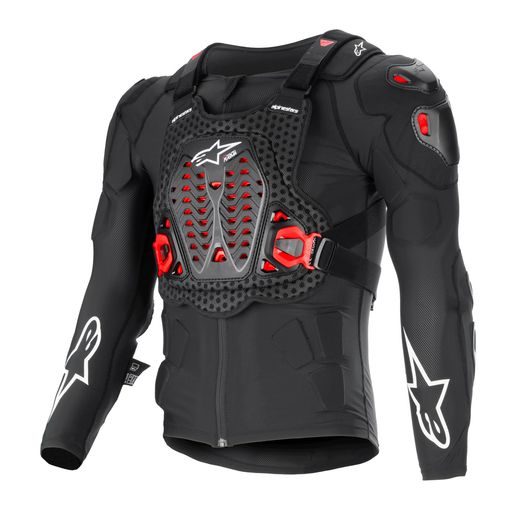 CHRÁNIČ TELA BIONIC XTR PLASMA, ALPINESTARS (ČERNÁ/ČERVENÁ/BÍLÁ) 2026