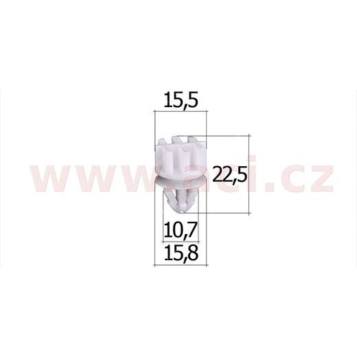 PLASTOVÁ PŘÍCHYTKA (SADA 5 KS)