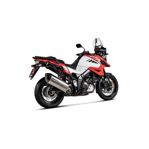 HOMOLOGOVANÁ VÝFUKOVÁ KONCOVKA, RAD SLIP-ON LINE (TITANIUM), AKRAPOVIČ