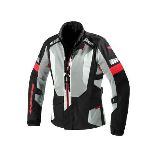 BUNDA TERRANET WINDOUT, SPIDI (ČERNÁ/ČERVENÁ/ŠEDÁ)