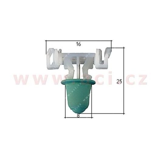 PLASTOVÁ PŘÍCHYTKA (SADA 10 KS)