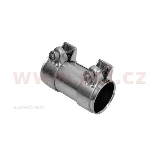 TRUBKOVÁ SPOJKA (VNITŘNÍ PRŮM. 50-51 MM, VNĚJŠÍ PRŮM. 54,5 MM, DÉLKA=125 MM)