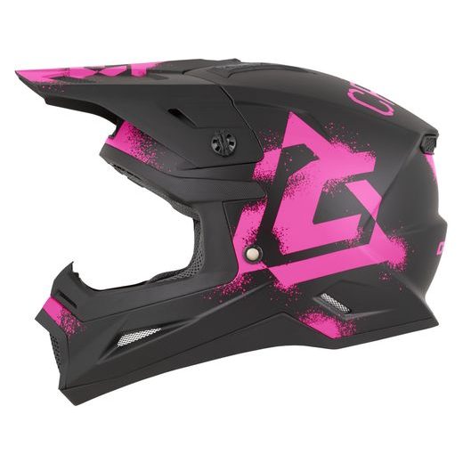 PRILBA CROSS CUP 2 CREW, CASSIDA (ČIERNA MATNÁ/RŮŽOVÁ FLUO) 2026