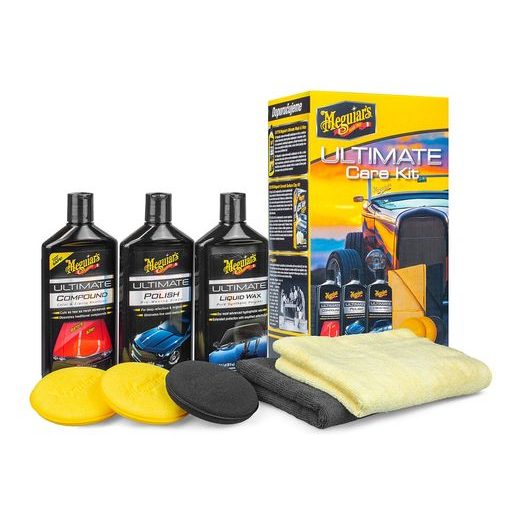 MEGUIAR'S ULTIMATE CARE KIT - KOMPLETNÉ SADA PRE RENOVÁCIU, LEŠTENIE A OCHRANU LAKU