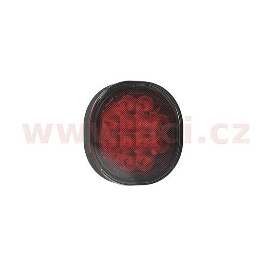 ZADNÍ MLHOVKA LED ČTVEREC 75X75 MM KABEL 1 M