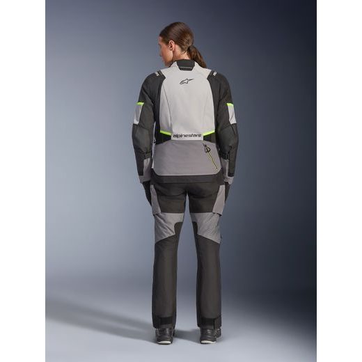 BUNDA STELLA ANDES V4 DRYSTAR, ALPINESTARS, DÁMSKA (TMAVO ŠEDÁ/SVĚTLE ŠEDÁ/ČERNÁ/ŽLUTÁ FLUO) 2026