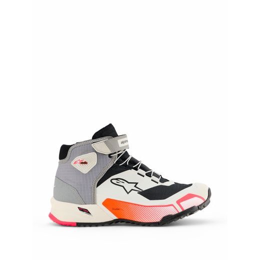 TOPÁNKY STELLA CR-X DRYSTAR, ALPINESTARS, DÁMSKE (BÍLÁ/SVĚTLE ŠEDÁ/ČERNÁ/RŮŽOVÁ FLUO) 2026