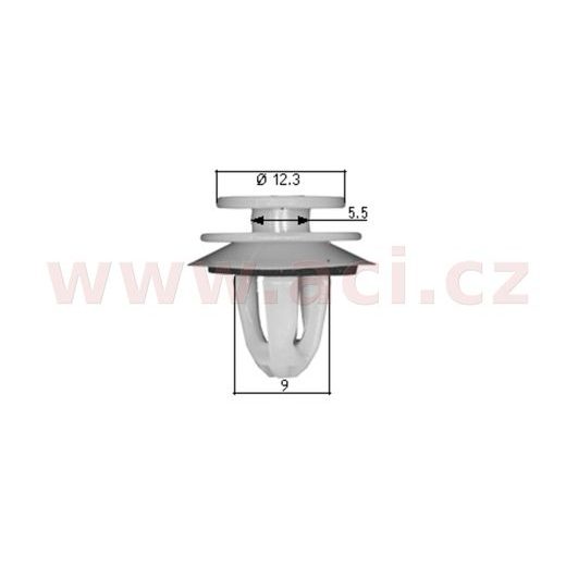 PLASTOVÁ PŘÍCHYTKA (SADA 10 KS)