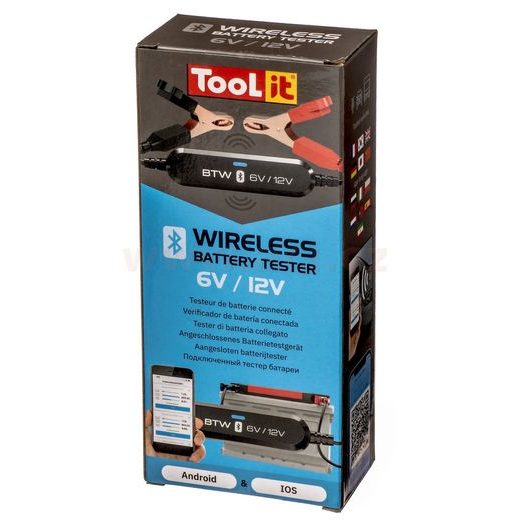 TESTER BATERIÍÍ BTW 6V / 12V