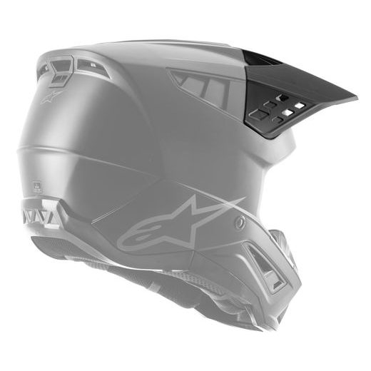 ŠILT PRE PRILBY S-M5 SOLID, ALPINESTARS (ČERNÁ/HNĚDÁ MATNÁ, VERZIA ECE 22.05)