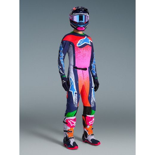 NOHAVICE SUPERTECH LIMITOVANÁ EDÍCIA RECORDS, ALPINESTARS (ŠEDÁ/MULTICOLOR) 2026