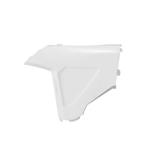 BOČNÝ LAVÝ KRYT AIRBOXU SHERCO, RTECH (BIELA)