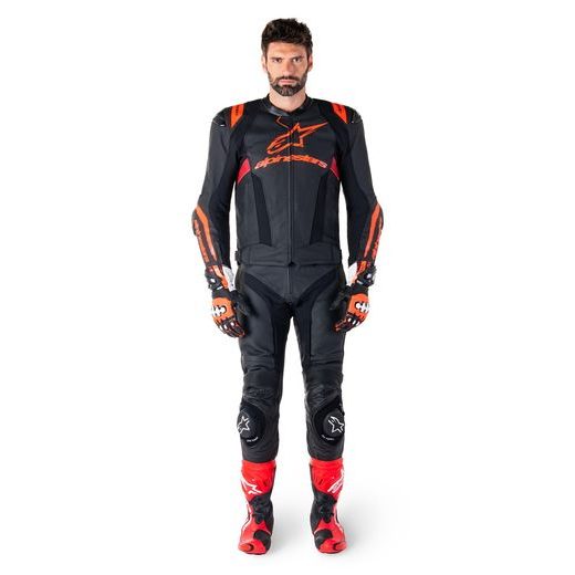 BUNDA MISSILE 3 IGNITION, ALPINESTARS (ČERNÁ/ČERVENÁ FLUO/TMAVĚ ČERVENÁ) 2026