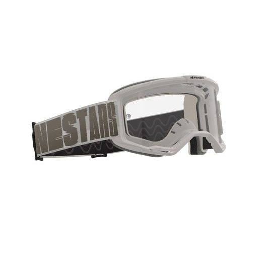 OKULIARE VISION 5 HOLLOW, ALPINESTARS (PIESKOVÁ, ČÍRE PLEXI) 2025