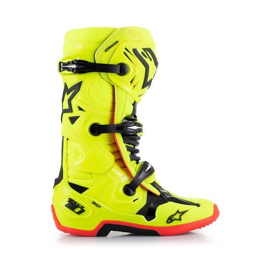 TOPÁNKY TECH 10, ALPINESTARS (ŽLTÁ FLUO/ČERNÁ/ČERVENÁ FLUO) 2026