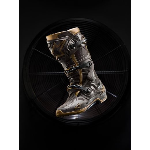TOPÁNKY TECH 10 LIMITOVANÁ EDÍCIA AIR GOLD, ALPINESTARS (HNĚDÁ/ZLATÁ) 2026