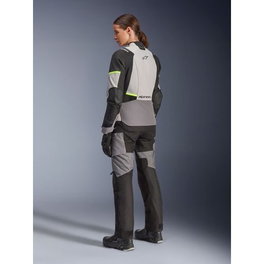 BUNDA STELLA ANDES V4 DRYSTAR, ALPINESTARS, DÁMSKA (TMAVO ŠEDÁ/SVĚTLE ŠEDÁ/ČERNÁ/ŽLUTÁ FLUO) 2026