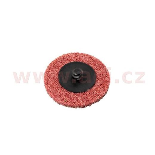 BRUSNÝ KOTOUČ S JEMNÝM ROUNEM 75 MM, S PLASTOVÝM ZÁVITEM, DO BRUSKY, LUKAS (NĚMECKO)