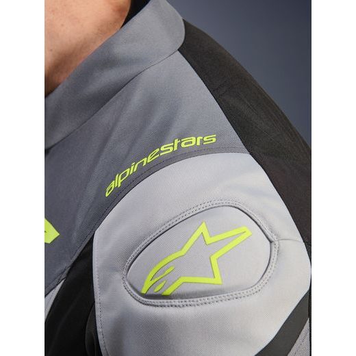 BUNDA T-JAWS V4 WATERPROOF, ALPINESTARS (ČERNÁ/SVĚTLE ŠEDÁ/ŠEDÁ) 2026