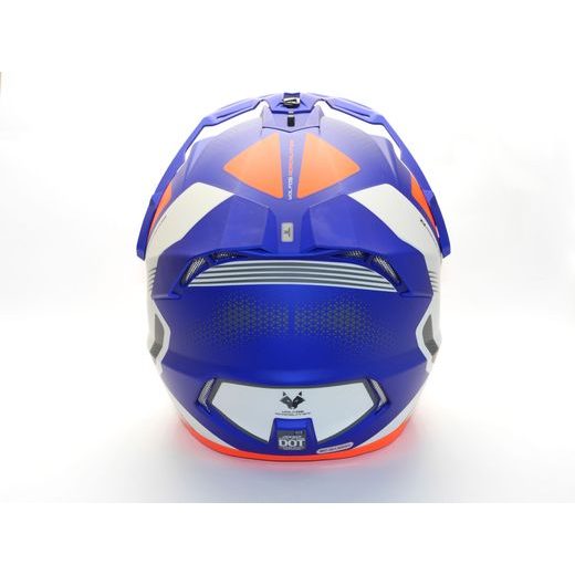 ENDURO PRILBA AXXIS WOLF DS ROUNDRANNER C7 MATNÁ MODRÁ