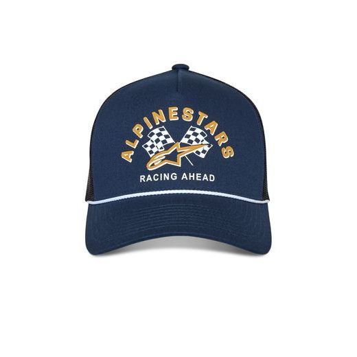 ŠILTOVKA FINISHER TRUCKER, ALPINESTARS (MODRÁ/ČERNÁ)