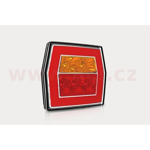 ZADNÍ SVĚTLO LED 99,5X93 MM 5 PIN BAJONET, L=P