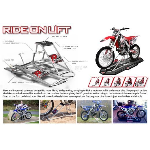 MX STOJAN RIDE-ON LIFT, RISK RACING