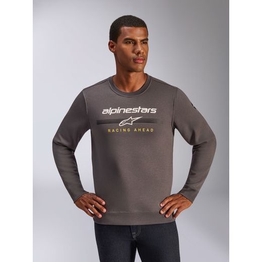 MIKINA BETTERN CREW, ALPINESTARS (ŠEDÁ)