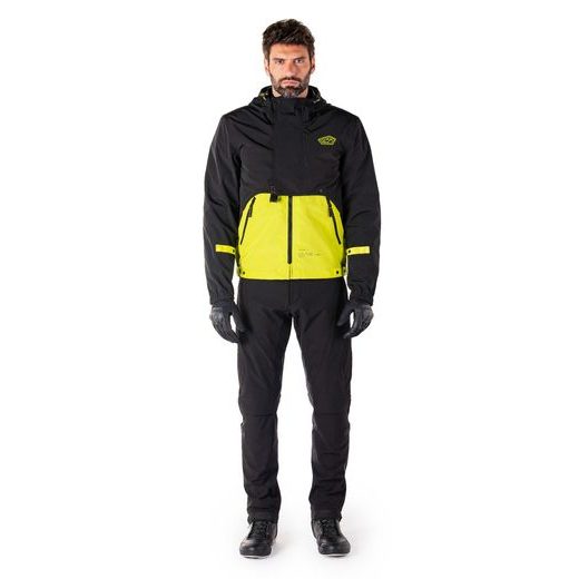 BUNDA MOOTANT WATERPROOF PARKA, ALPINESTARS (ČERNÁ/ŽLUTÁ FLUO) 2026
